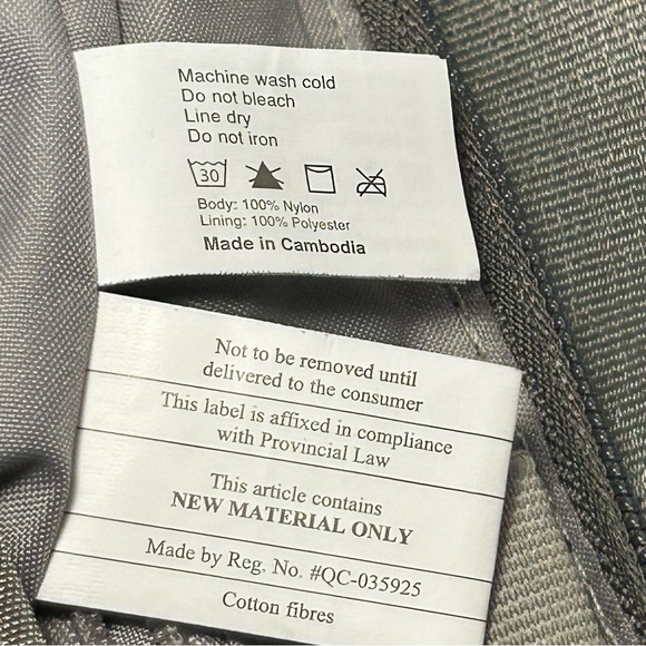 BAGGALLINI SORRENTO RFID HOBO BAG-BLUEFLY LIGHT GRAY - Picture 8 of 12